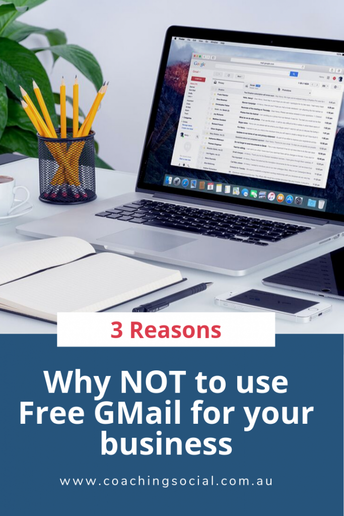 3 reasons not to use GMail for business